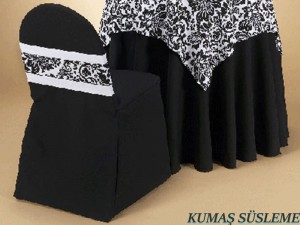 Sandalye kumaş giydirme